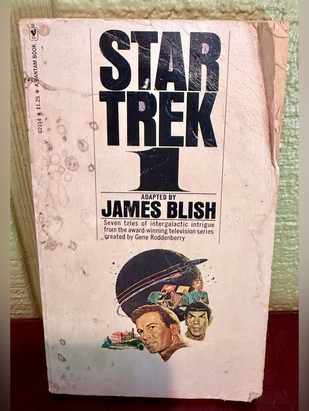 Star Trek 1 James Blish 1970 11th Printing Vintage Bantam Paperback
